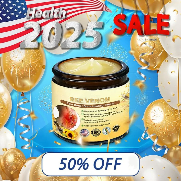 🔥2025 Hot Sale: Bee-Venom Pain-Relief Bone Healing Cream👨‍⚕️