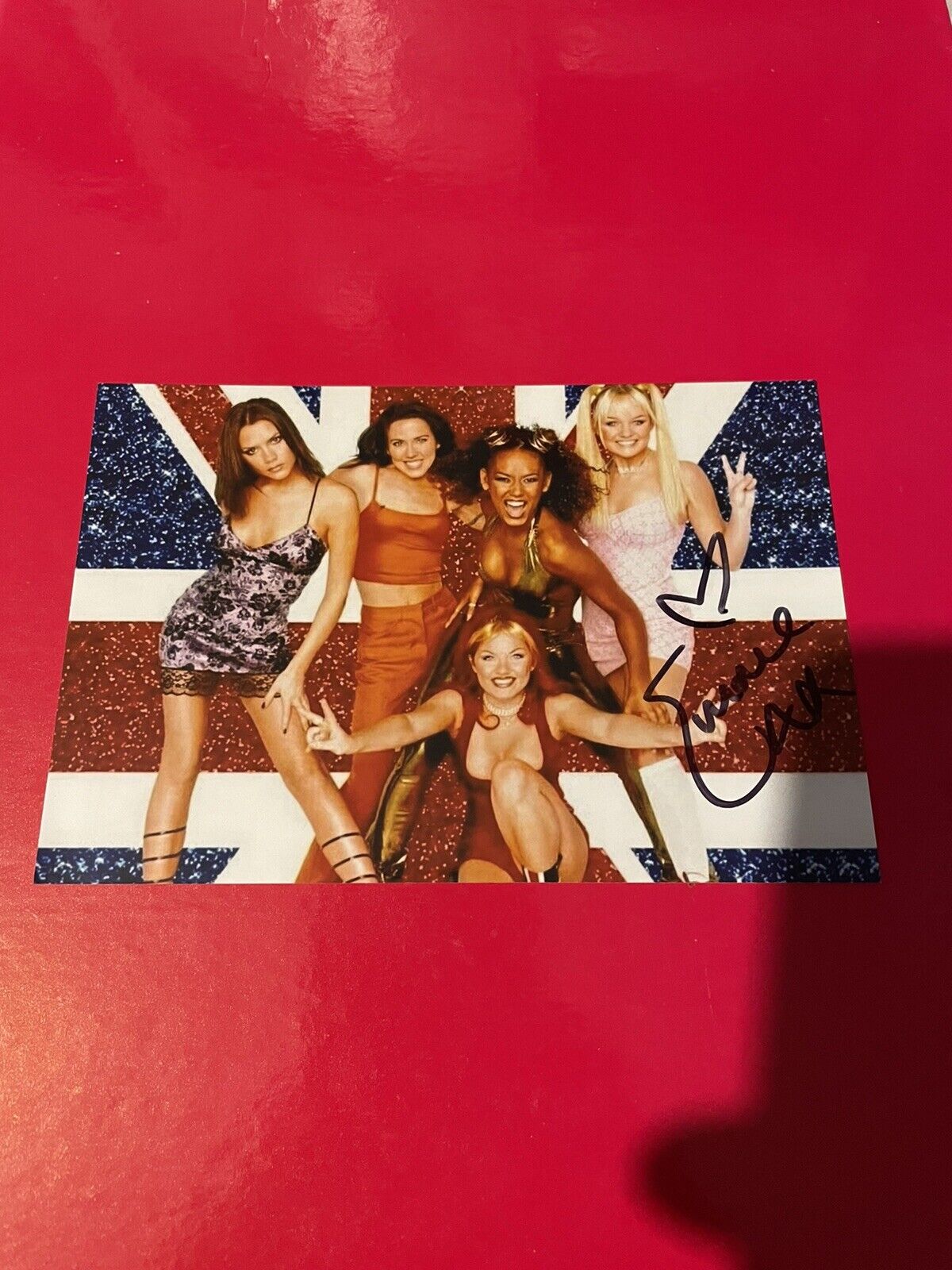 Emma Bunton Baby Spice Hand Signed 6x4 Photo Poster painting Autograph Spice Girls