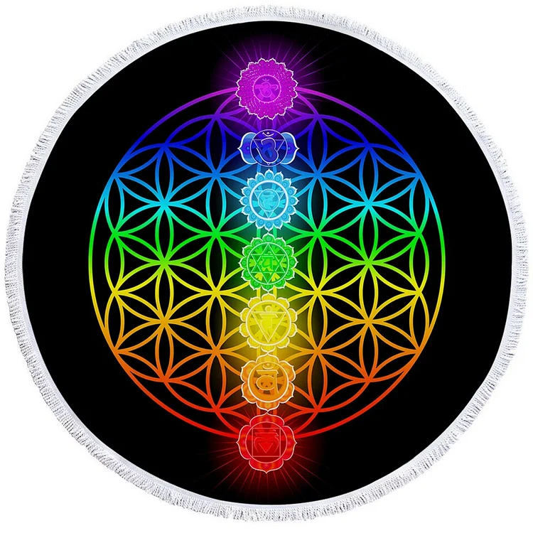 Chakra - Circle Tapestry - 1.5M