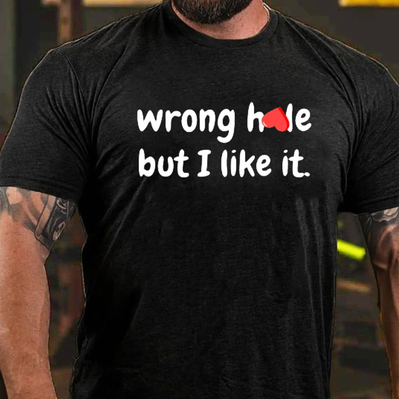 Wrong Hole But I Like It T-Shirt