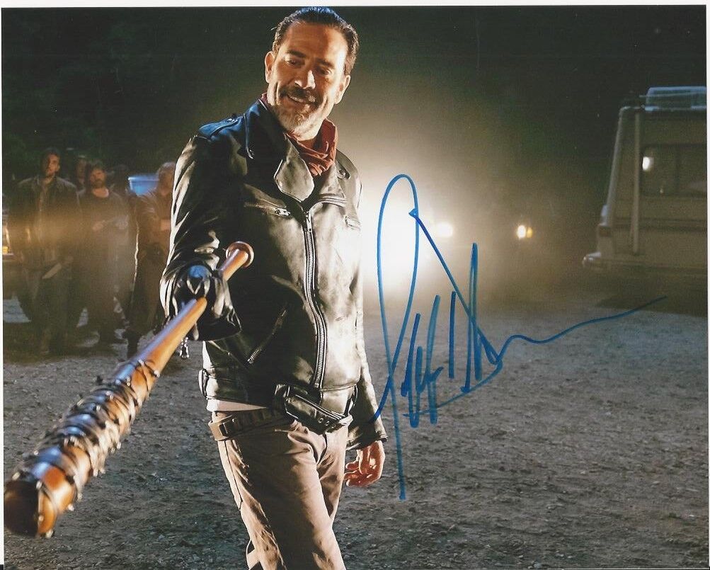 Jeffrey Dean Morgan - The Walking Dead signed Photo Poster painting