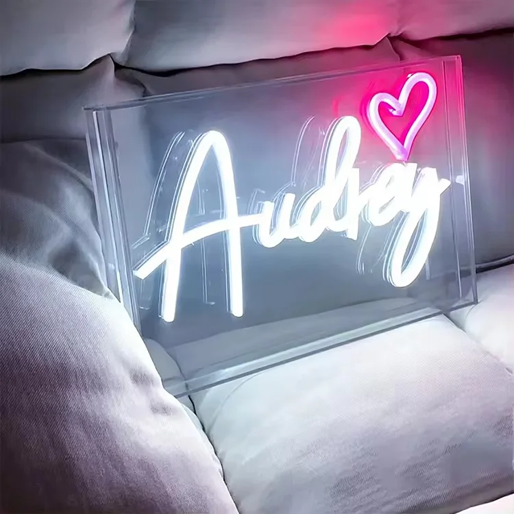 Personalized Name Plaque 3D Lovely LED Neon Lights