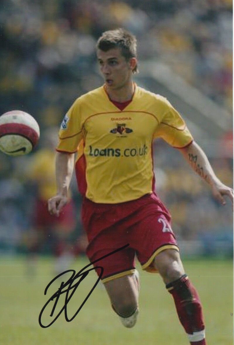 WATFORD HAND SIGNED TAMAS PRISKIN 6X4 Photo Poster painting 1.