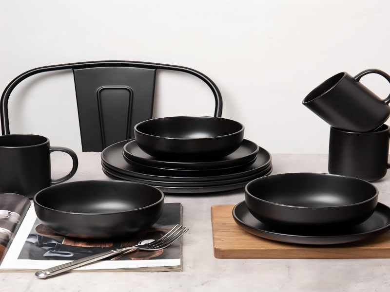 12-Piece Stoneware Dinnerware Set