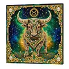 12 Zodiac Signs DIY Pearl Painting Kit with Frame for Adults 20x20cm