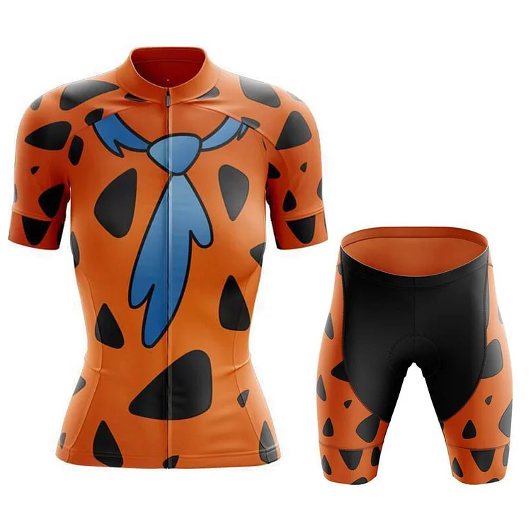 Flintstone Women's Short Sleeve Cycling Kit