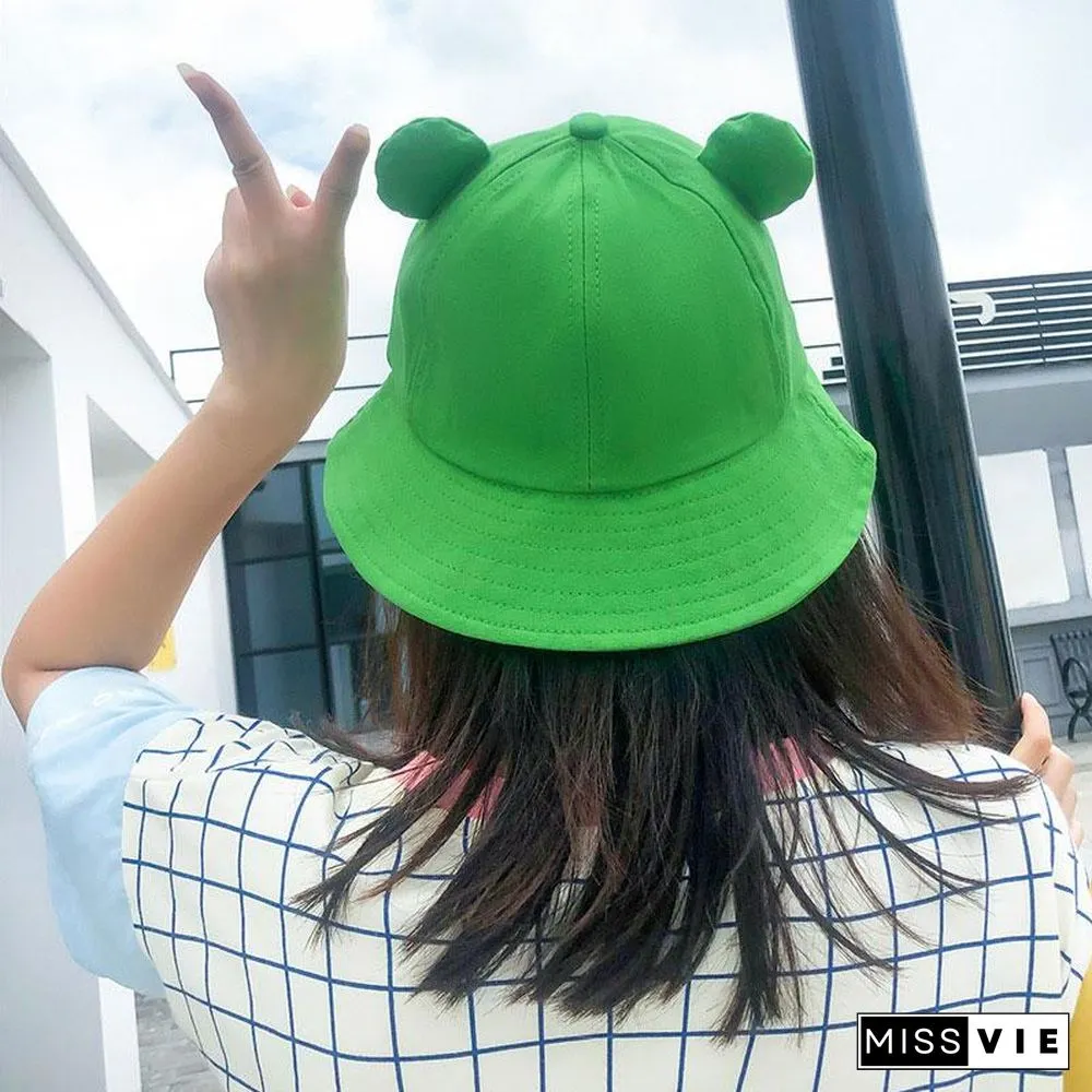 Frog Eyes Fisherman Hat