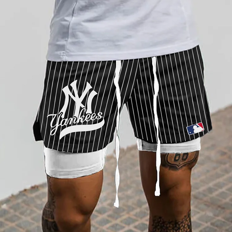 Men's NLF Yankees Mesh Performance Shorts 6112