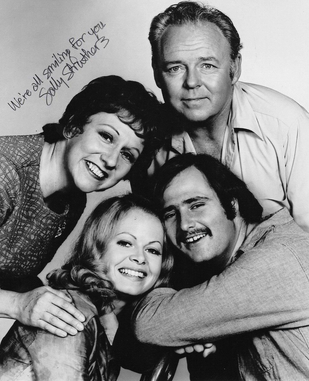 * SALLY STRUTHERS * signed 8x10 Photo Poster painting * ALL IN THE FAMILY * COA * 4