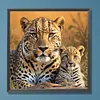 Savannah Lion-Full Round Diamond Painting 30*30CM