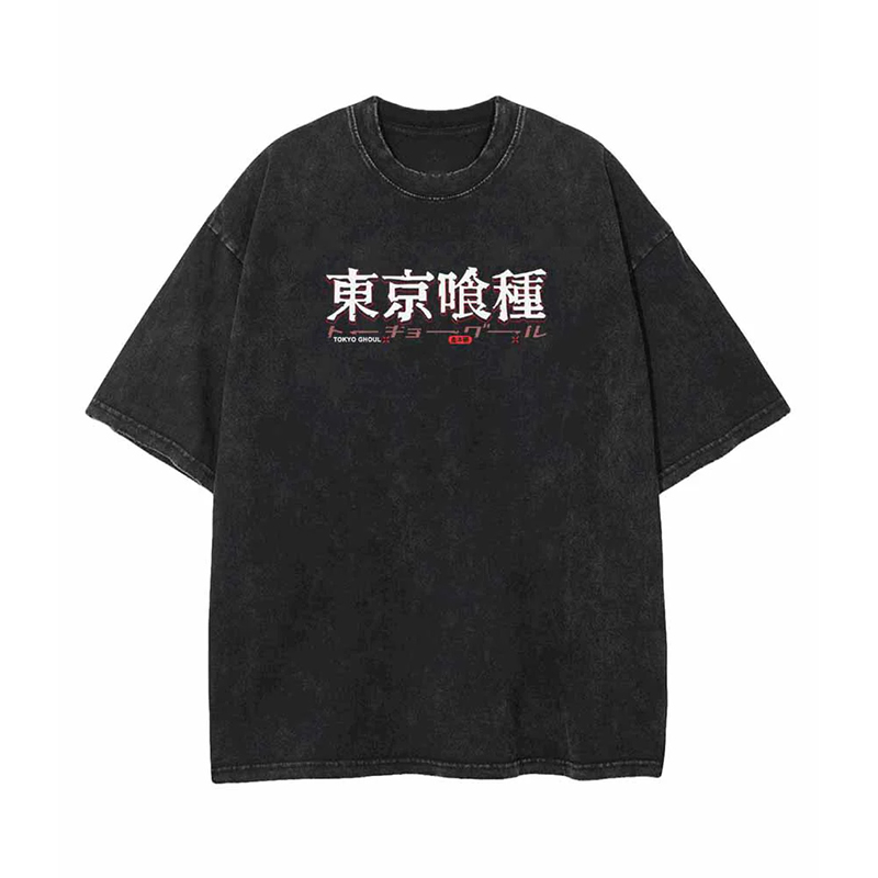 Unisex Casual Anime Printed T-Shirt
