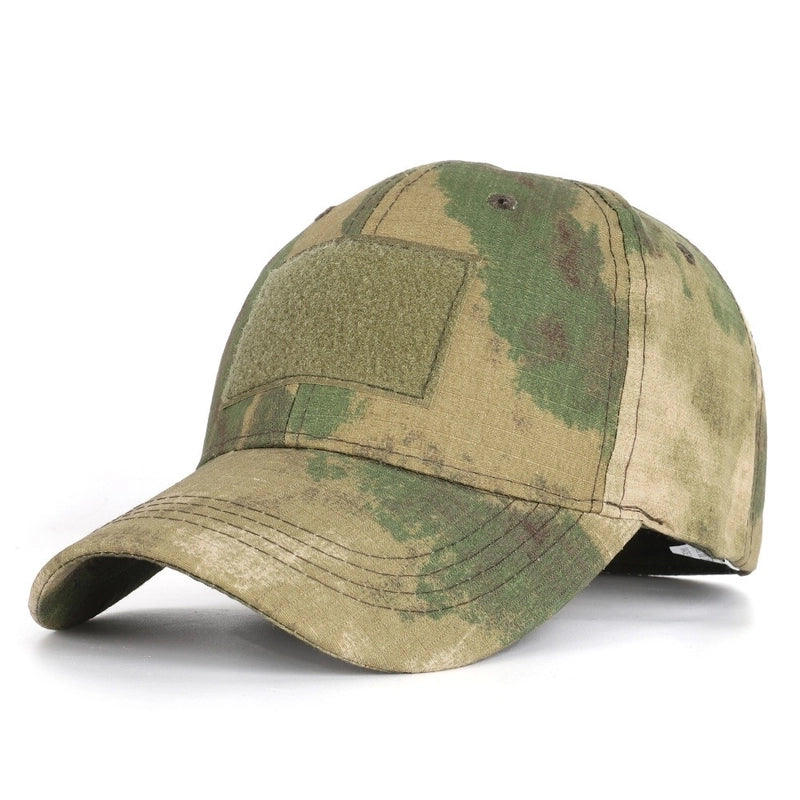Camouflage Pattern Outdoor Baseball Cap Men’s And Women’s Tactical Camouflage Hat Special Forces Camouflage Cap Personalized Cap