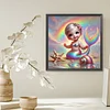 Diamond Painting -DIY Full Square Drill Cartoon Mermaid(35*35 CM)