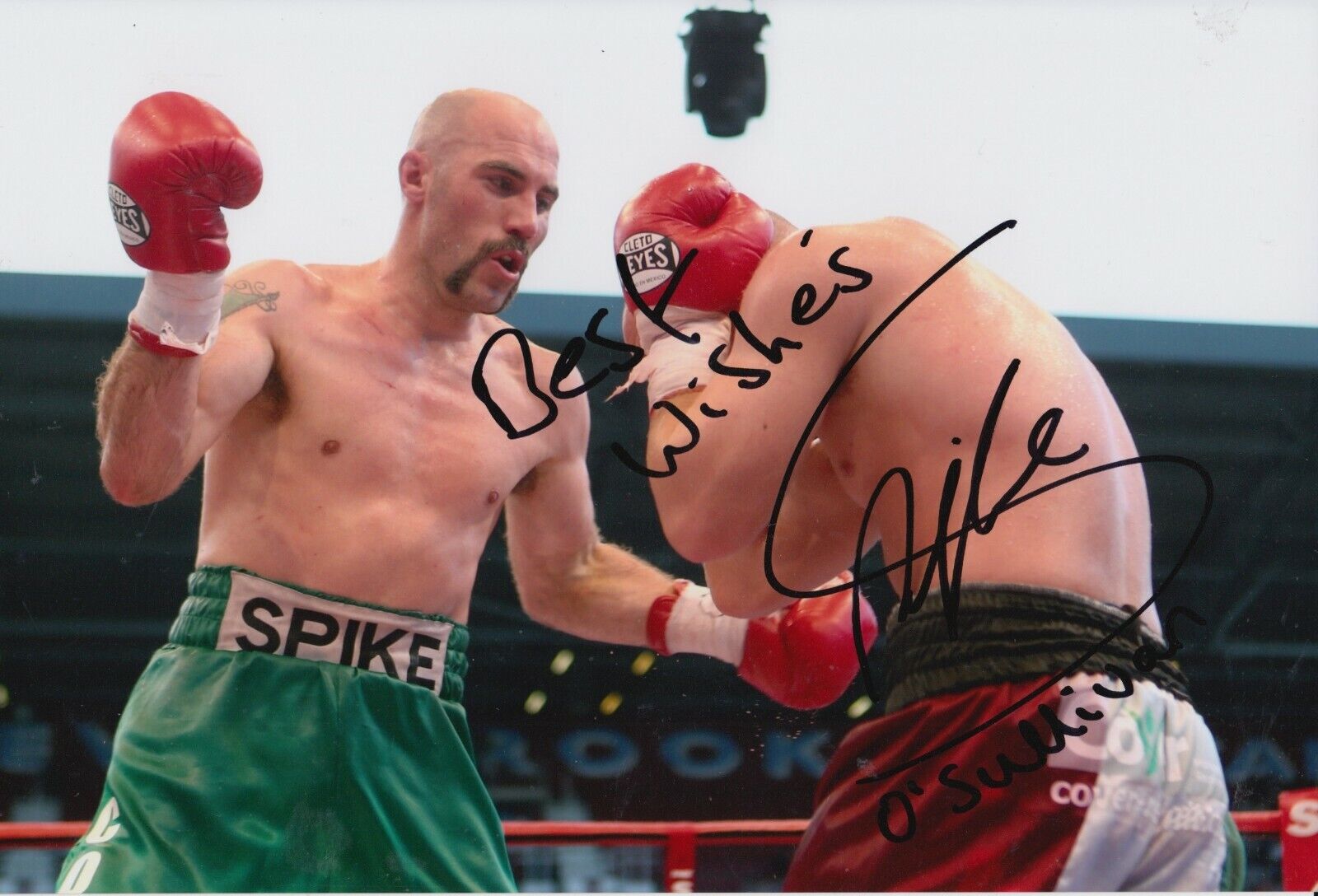 Gary O'Sullivan Hand Signed 12x8 Photo Poster painting - Boxing Autograph 13.