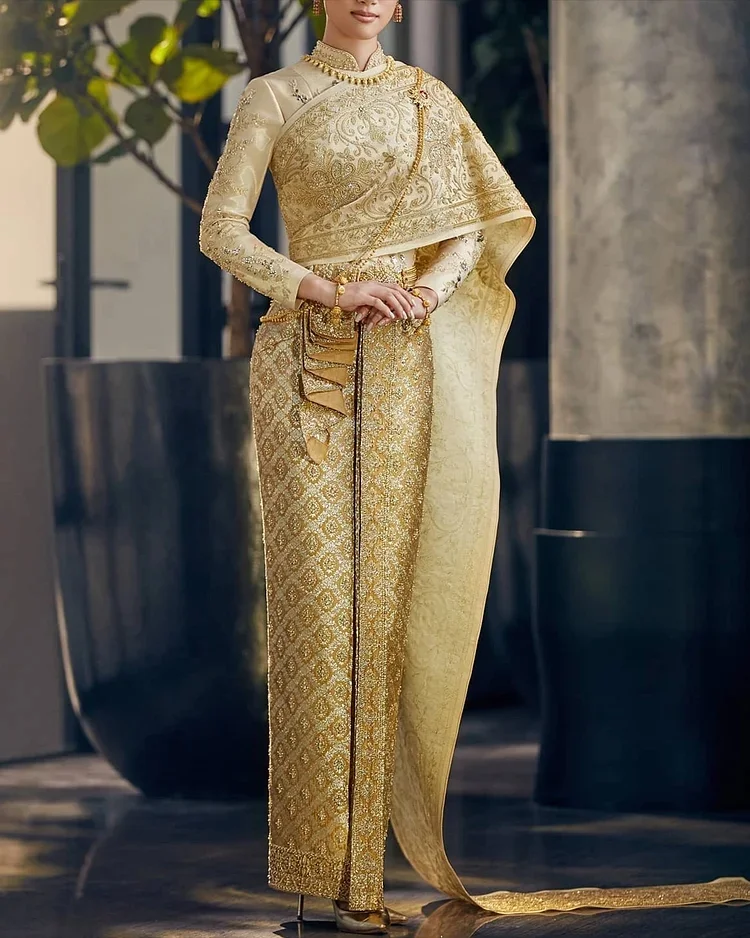  Stylish and Elegant Embroidered Dress for Women
