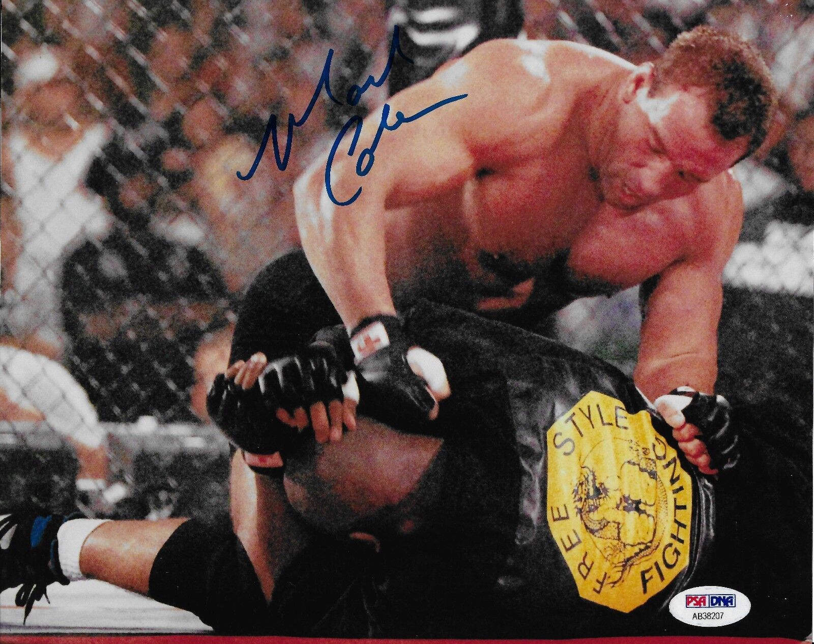 Mark Coleman Signed UFC 10 8x10 Photo Poster painting PSA/DNA COA Auto Picture vs Gary Goodridge