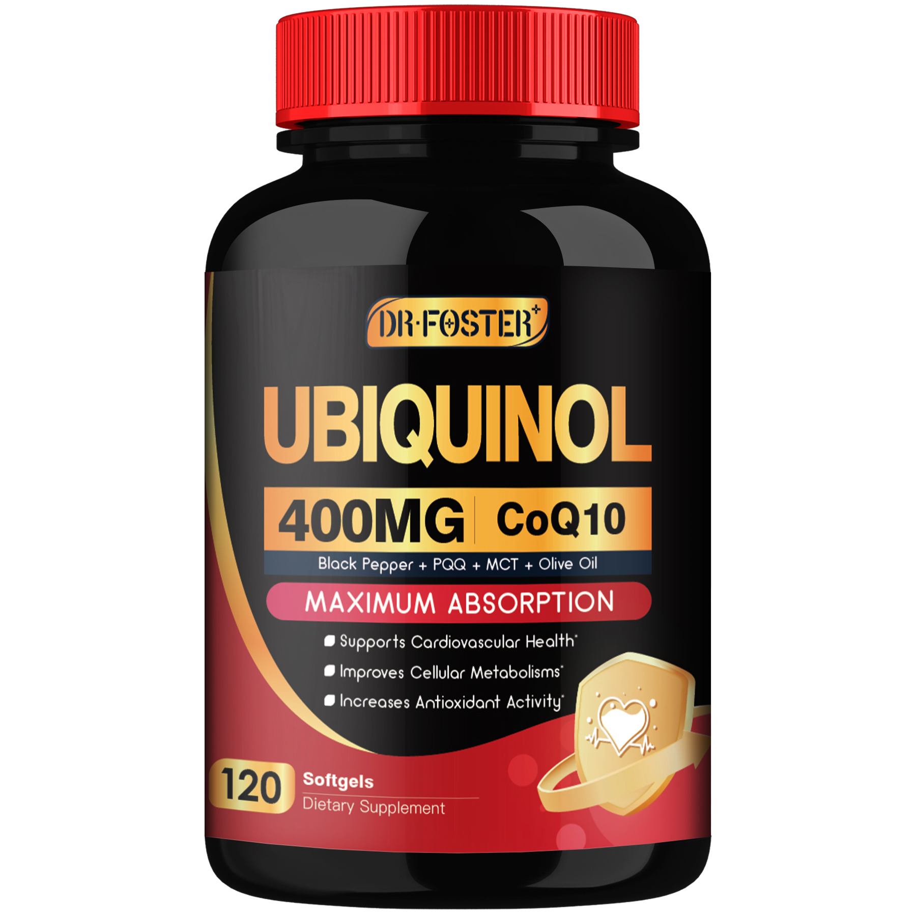 CoQ10 Supplements 400mg Softgels Ubiquinol