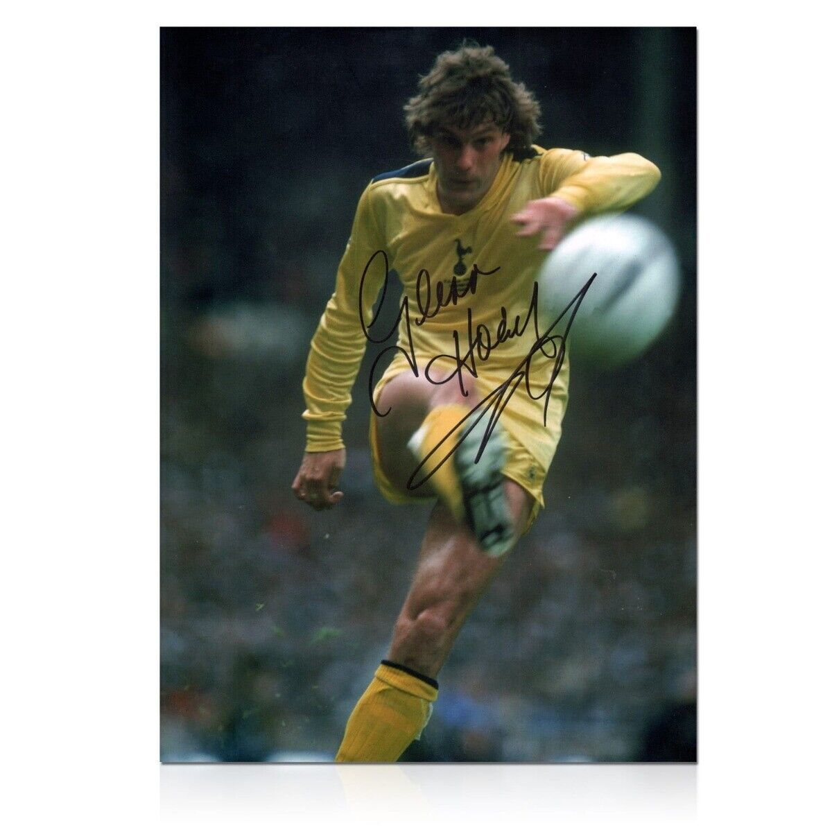 Glenn Hoddle Signed Tottenham Hotspur Photo Poster painting: 1982 FA Cup Final