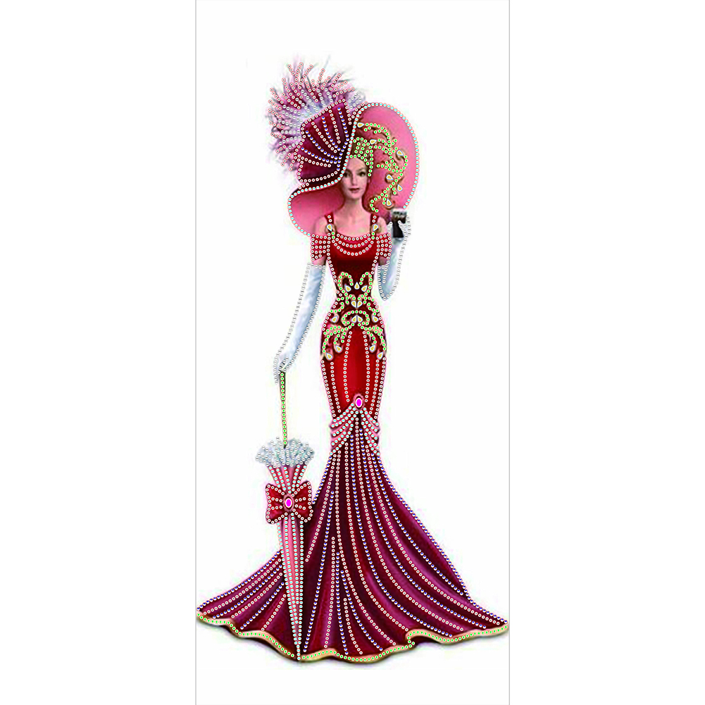 

Dress Lady - Special Shaped Diamond Painting - 30*60CM (Big Size), 501 Original