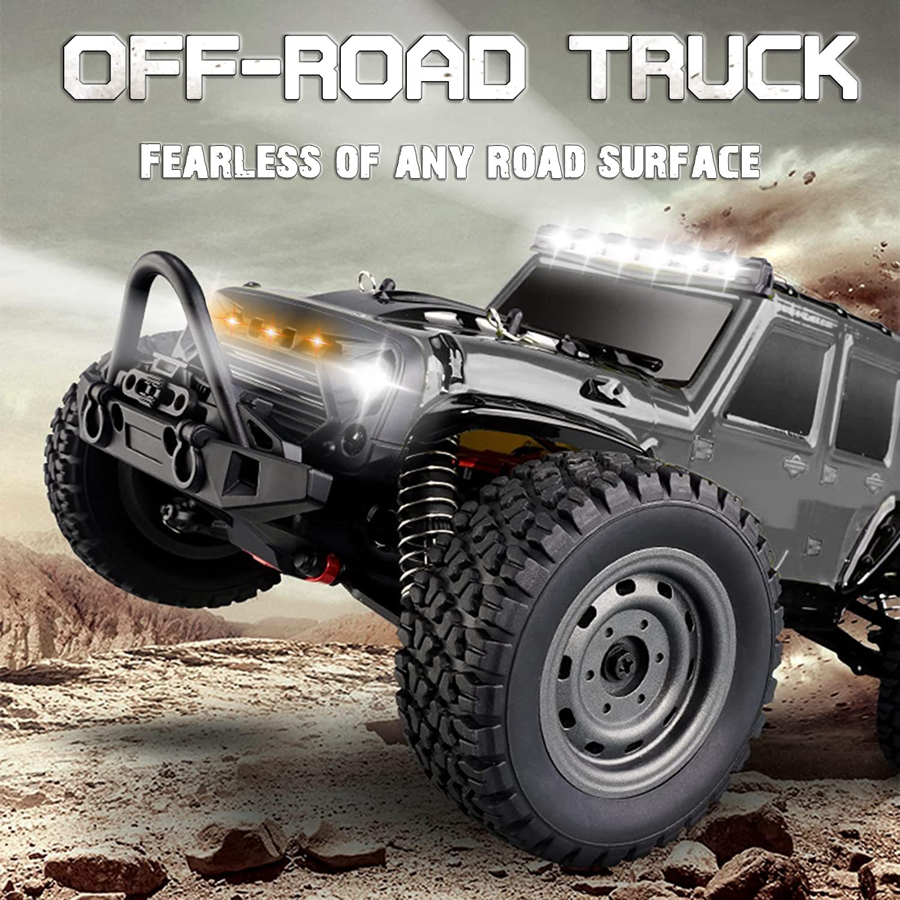 Tegooe 116 Scale High Speed RC Off-Road Racing Truck - 4WD Remote Control Toy