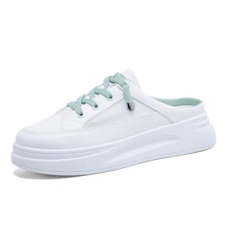 Churchf Churchf Half Support Shoes Children 2024 Spring / Summer New Rubber Soft Bottom Lace Set Foot Mesh Gauze Breathable Light Sandals