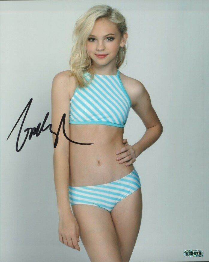 JORDYN JONES Autographed Original 8x10 Photo Poster painting LOA TTM