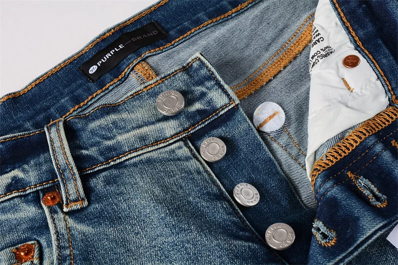 Purple 2023 New Fashion Jeans 9013