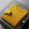 Men's New Autumn and Winter Round Neck Thickened Wool Sweater