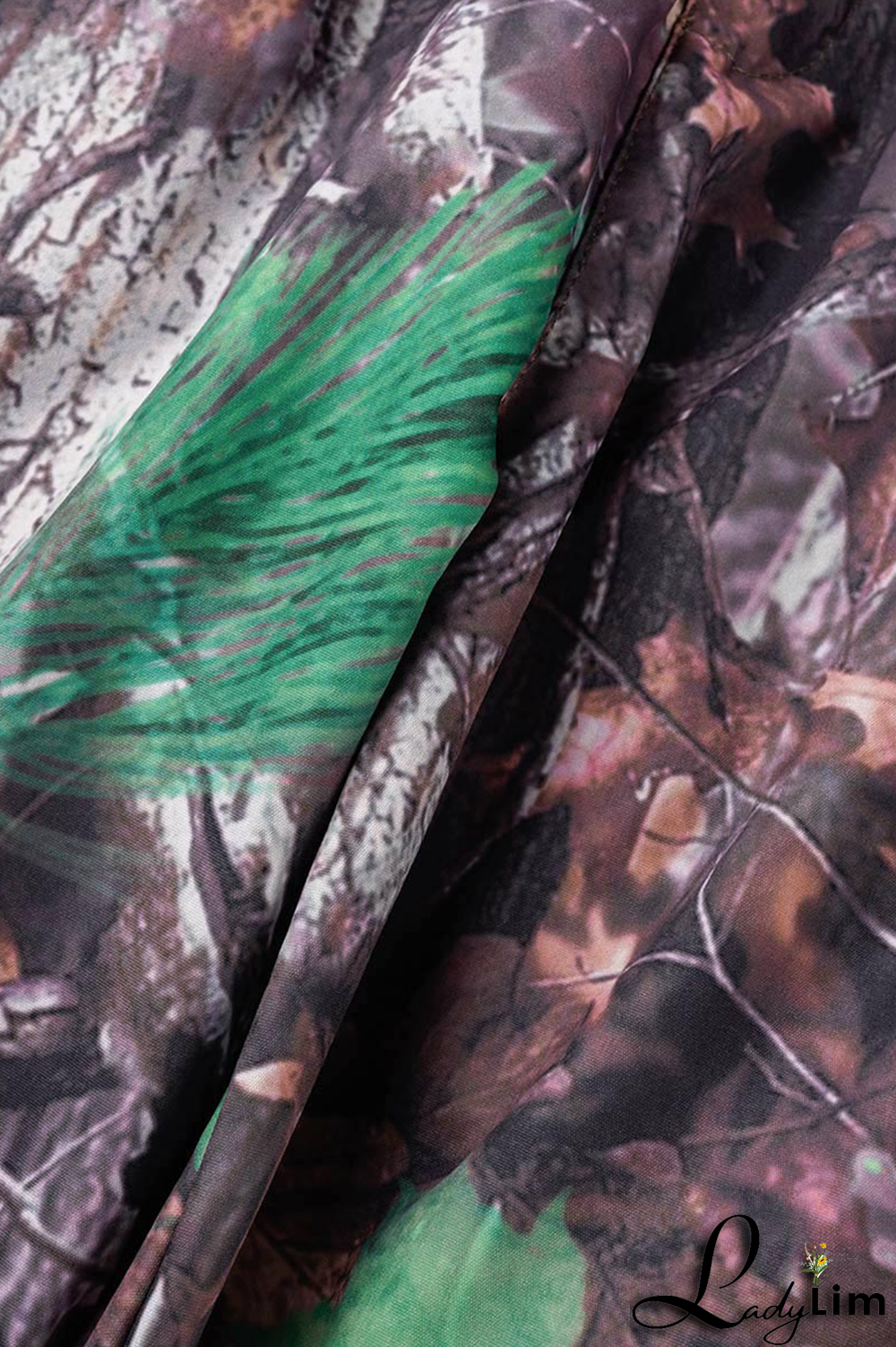 Colour Fashion Print Patchwork Harlan Mid Waist Harlan Full Print Bottoms
