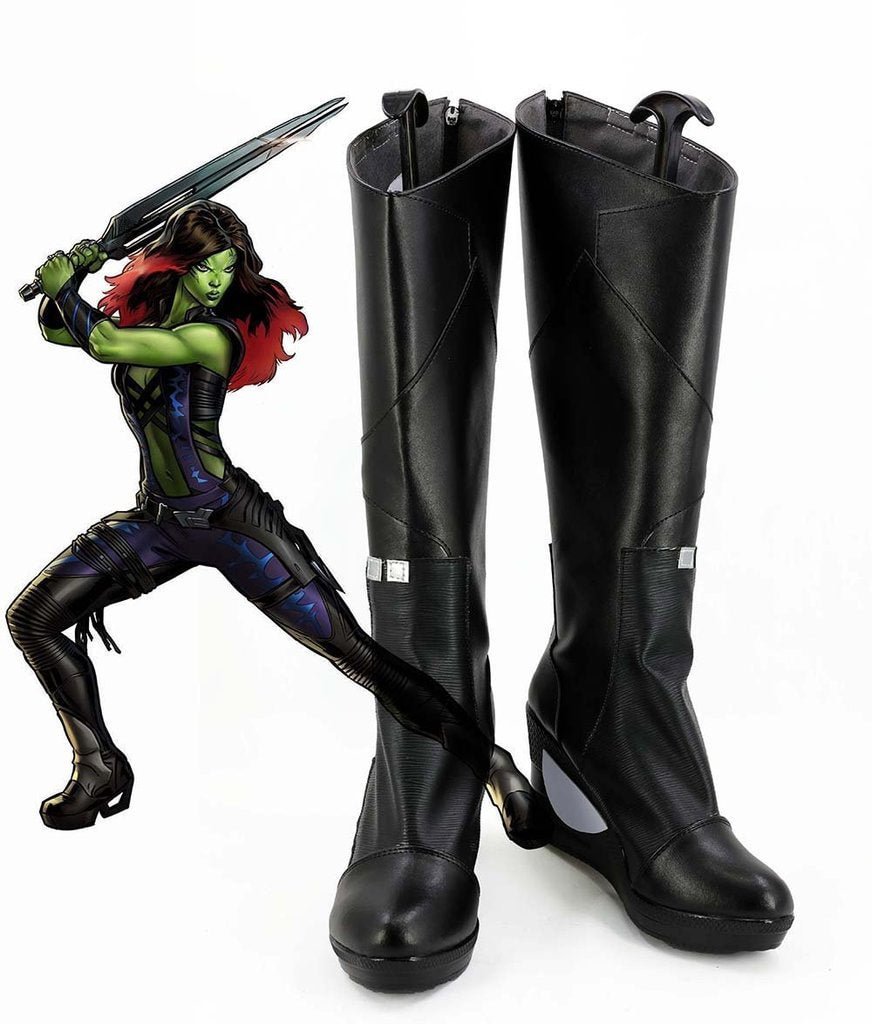 Guardians Of The Galaxy 2 Gamora Cosplay Shoes Boots