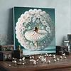 (Pre-Framed)Ballet Girl-Special Shape Diamond Painting Kit(30x30cm)