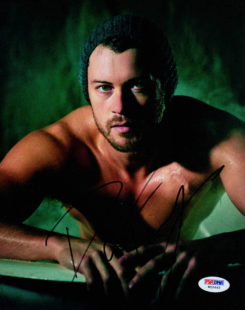 Daniel Feuerriegel SIGNED 8x10 Photo Poster painting Agon Spartacus *HOT* PSA/DNA AUTOGRAPHED