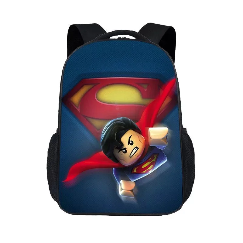 Buzzdaisy The Lego Batman Movie Superman #15 Backpack School Sports Bag