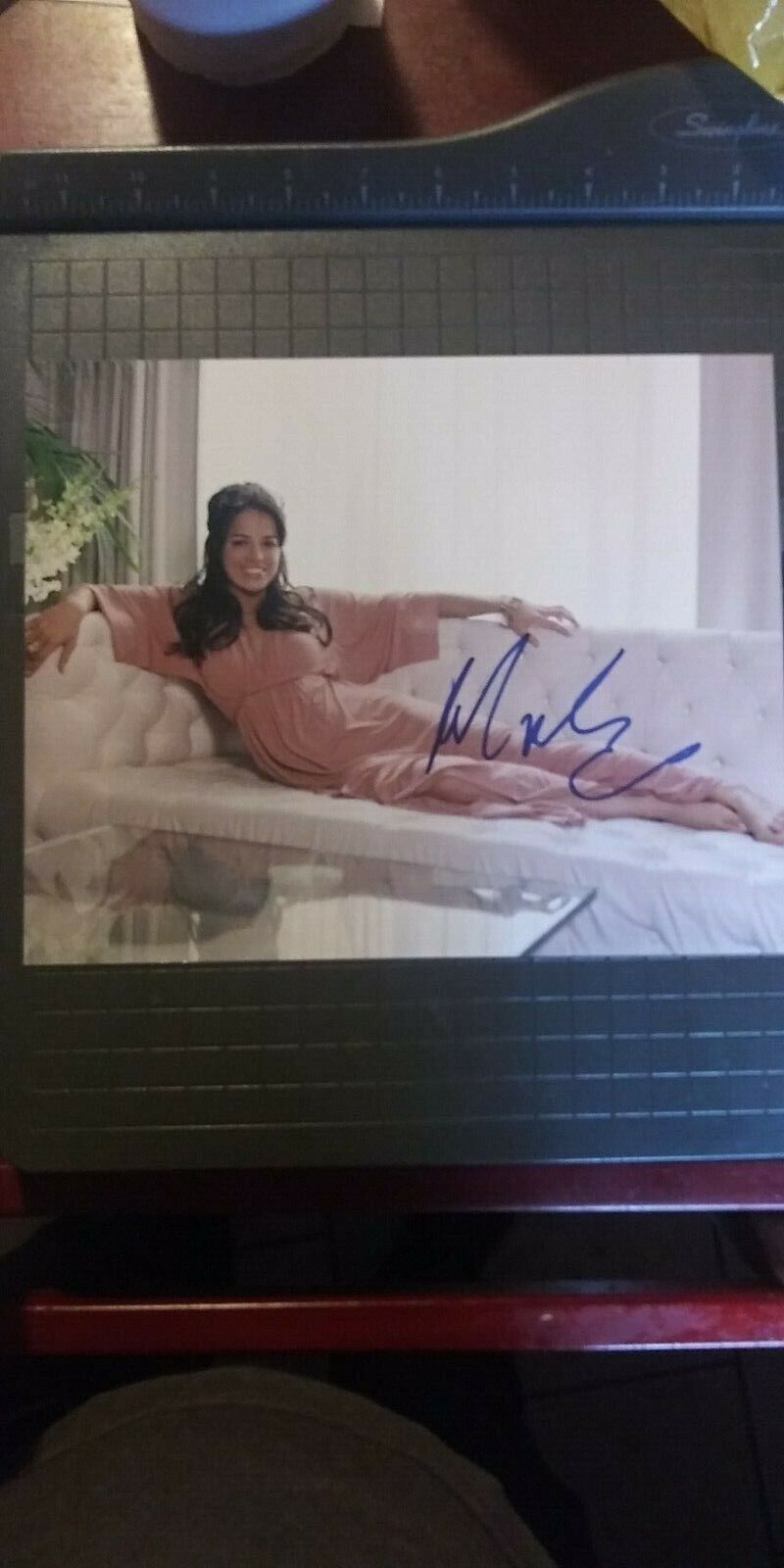 Michelle Rodriguez signed 8x10