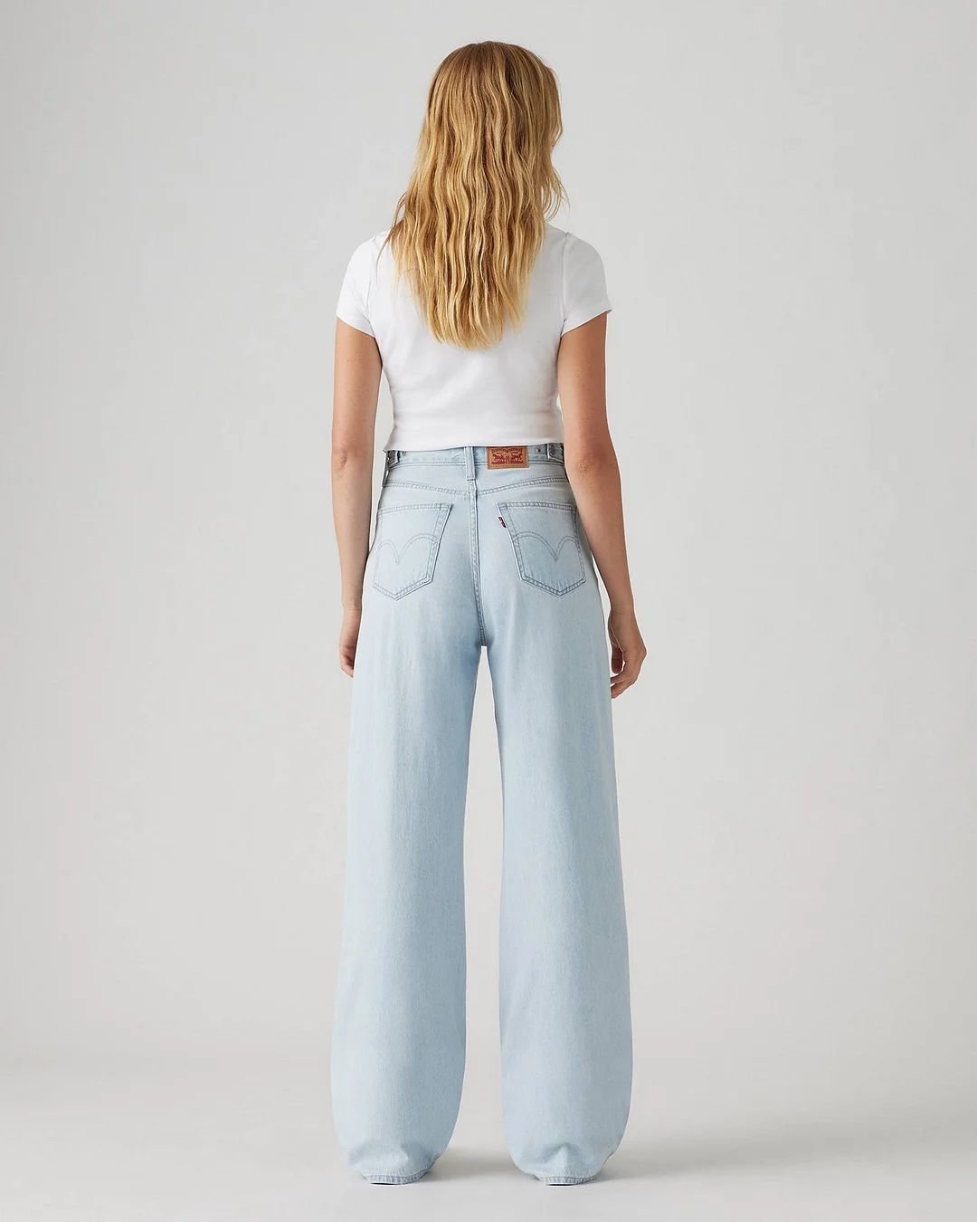 Levi Adjustable Womens Cinch Baggy Jeans (Buy 2 Free Shipping)