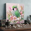 Framed Diamond Painting - Special Shaped - Parrot (25x25cm)