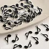 Cool Silver Black Alloy Pendants DIY Fashion Accessories