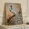 DIY Pearl Painting Peacock for Home Wall Decor with Frame(30x40cm)