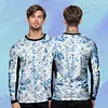 Portugal European Cup No. 7 Jersey Football Jersey Adult Suit Competition Jersey Breathable Gradual Change Blue Jersey