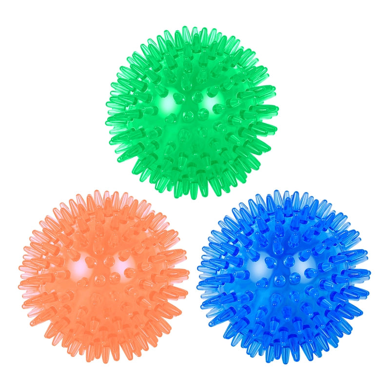 Explosions Sound Stab Dog Ball Bite Resistant Pet Toy TPR Elastic Interactive Dog Toy Ball Manufacturers
