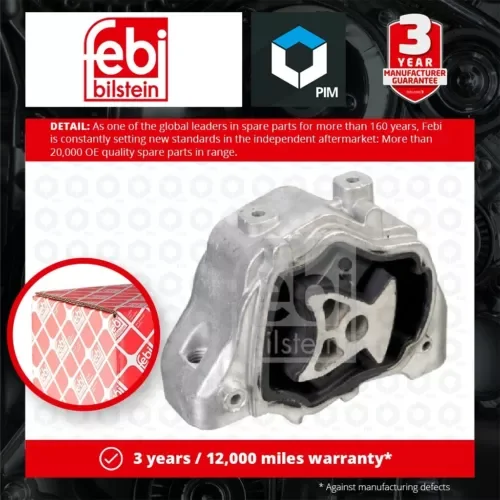 Dronehint Engine Mount Rear Right 176478 Febi Mounting 30671221 30680479 30776356 31262492 Parts