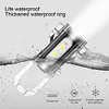 COB LED Keychain Flashlight Multifunctional Pocket Flashlight for Camping Hiking