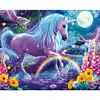 Rainbow Unicorn-Full Round Diamond Painting 40*30CM
