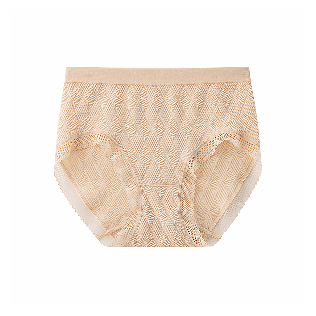 Culotte en soie pour femmes, confortable, taille moyenne- SOIE PLUS