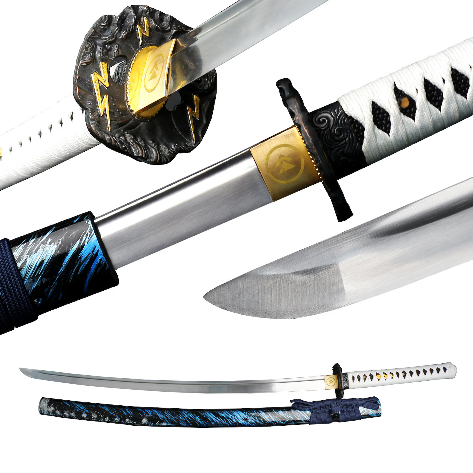 Ghost of Tsushima Game Cosplay Replica Metal Steel Blade Sword Japanese Samurai Katana, Collection Gift for him - MyHiddenBlade
