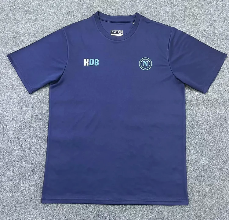 2025-26 New Season-Napoli de Bruen Navy Blue-Jersey-Fans Edition