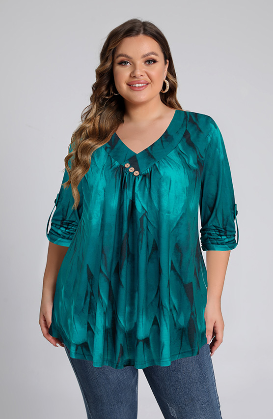 Flycurvy | Plus Size Casual Tops for Women