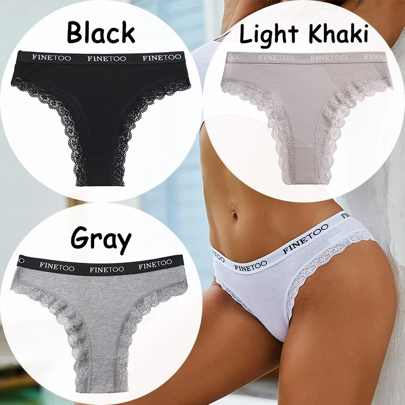 Billionm Lace Panties Women's Underwear Cotton Panties Sexy Lingerie Female Briefs Low-Waist Panty Girl Intimate Underpants