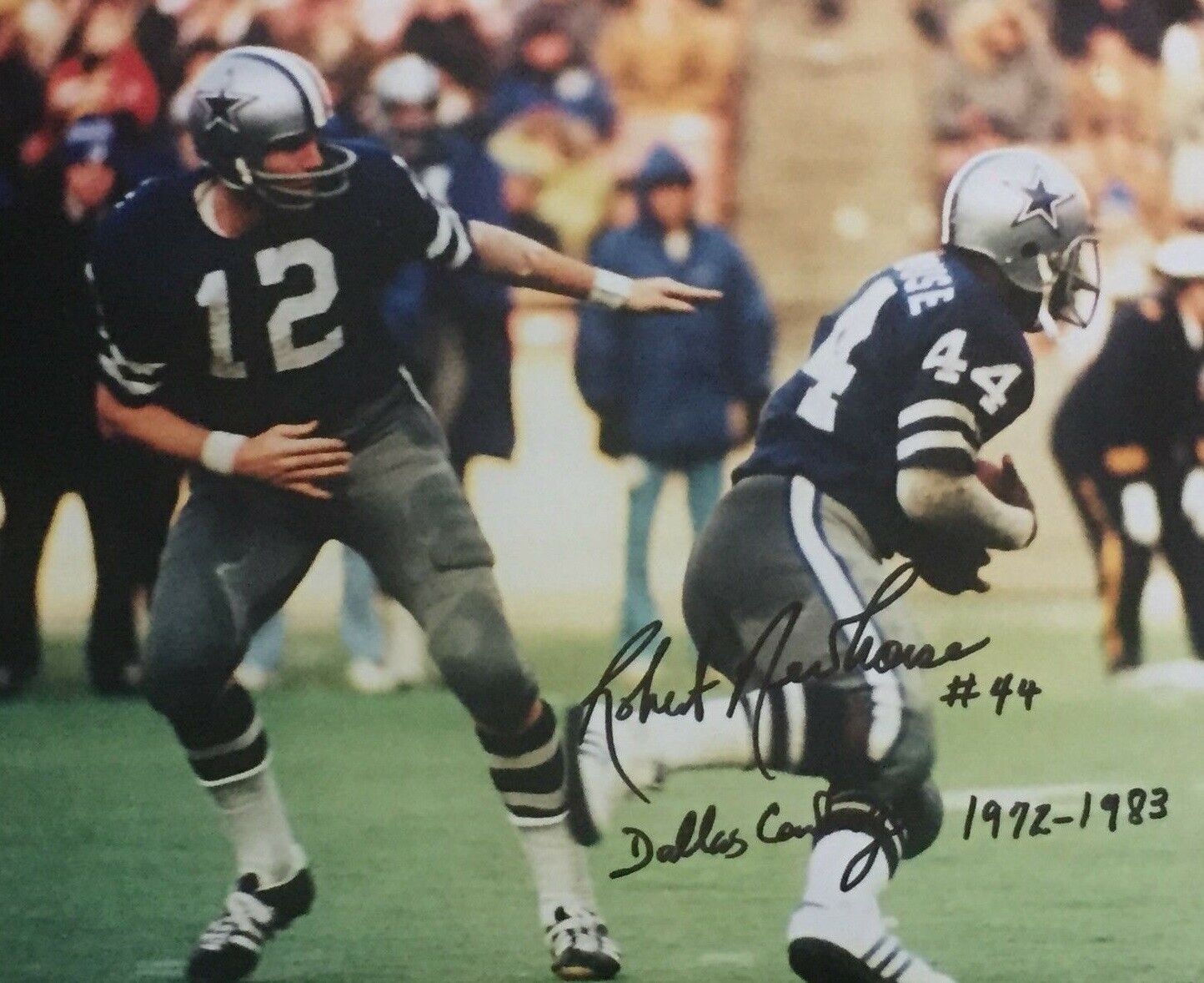 Robert Newhouse Autographed Signed 8x10 Photo Poster painting ( Cowboys ) REPRINT