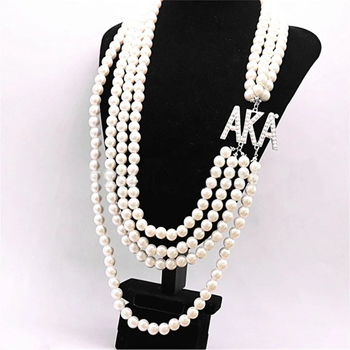Hand Beaded Multi-layer Pearl Necklace